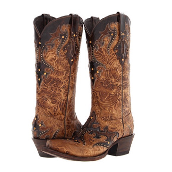 Lucchese Autumn Dry Leaf Boot